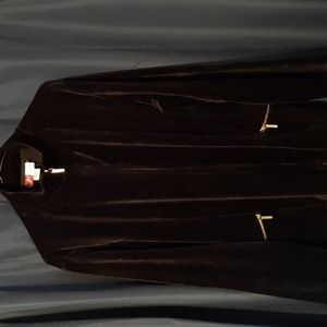 Black Velour Jacket